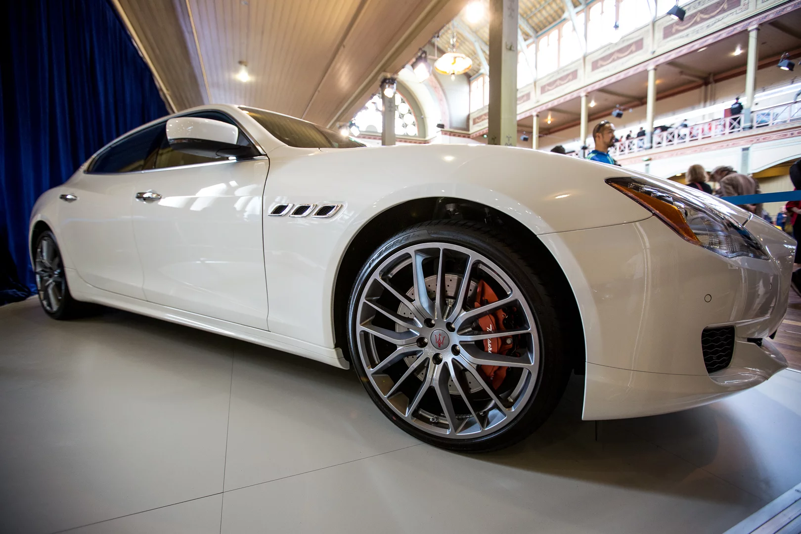 A Maserati Quatroporte on show at Motorclassica 2014 (Photo: Nick Lavars/Gizmag)