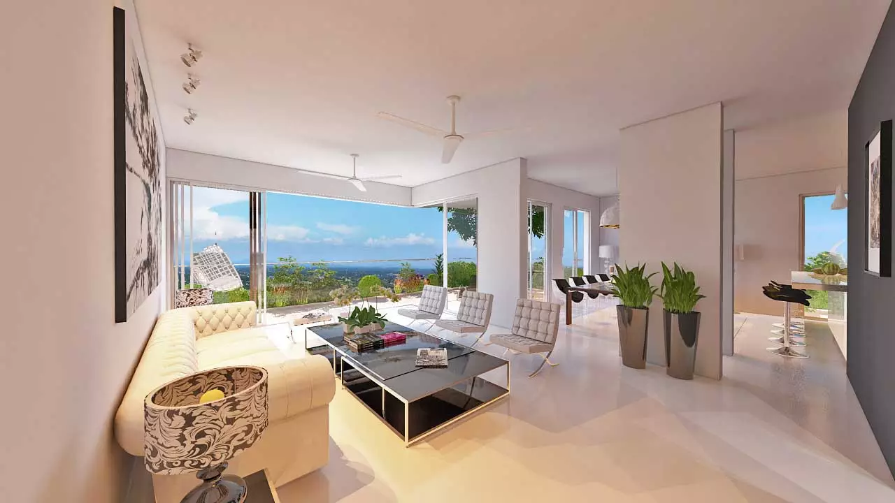 Heat gain will be minimized by keeping windows out of direct sunlight