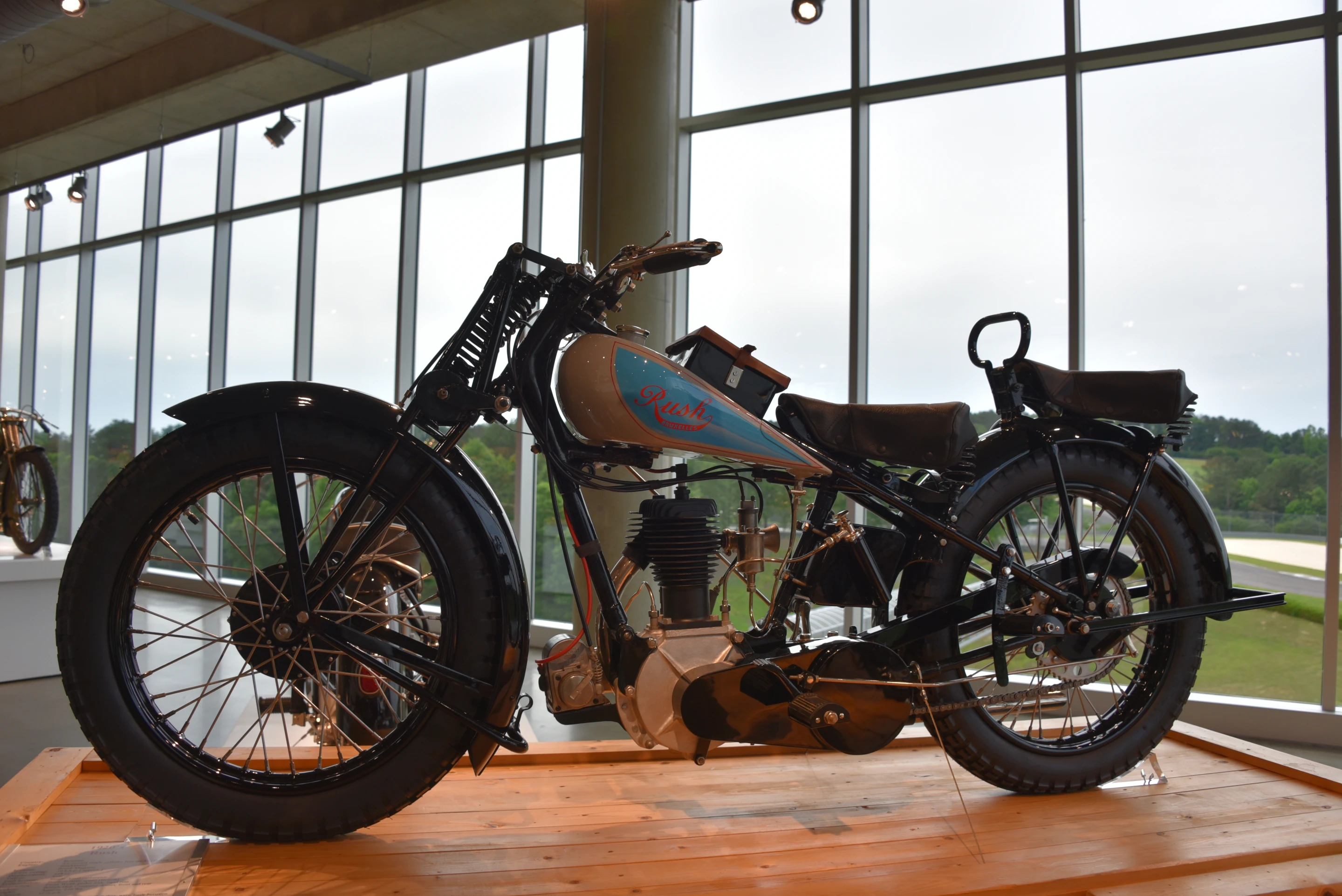 1920's Rush built in Belgium – it's 348 cc motor produces approximately 10 bhp