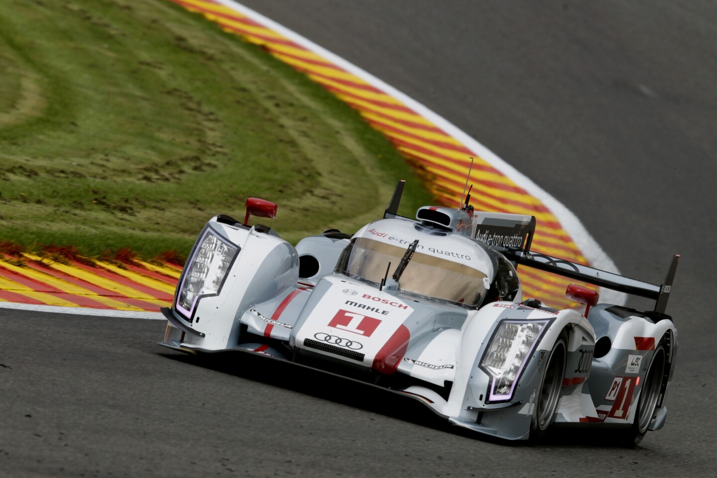 The new R18 Ultra e-tron quattro took pole for its first race but failed by 46 seconds to win the event