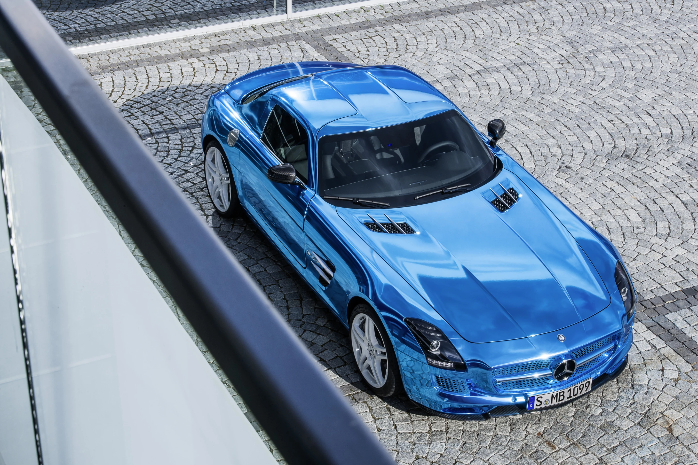 The Mercedes-Benz SLS AMG Coupé Electric Drive (Image: Mercedes-Benz)