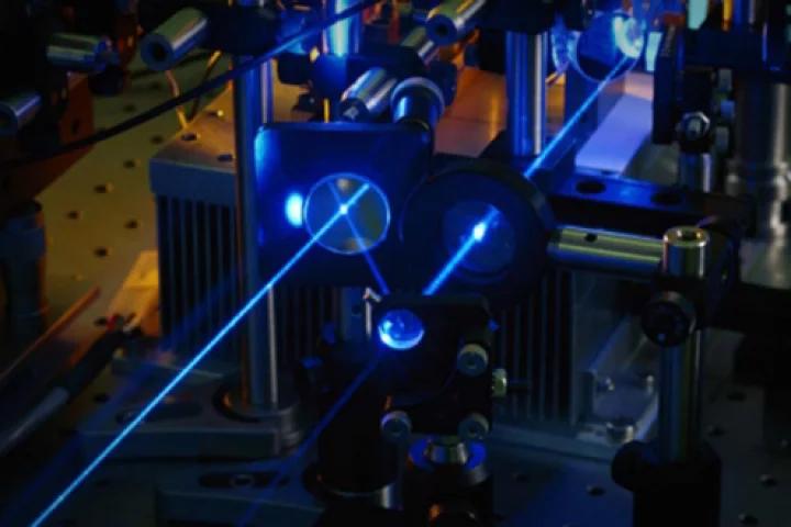 Lockheed Martin has demonstrated a new 30-kilowatt fiber laser (not pictured) produced by combining many lasers into a single beam of light