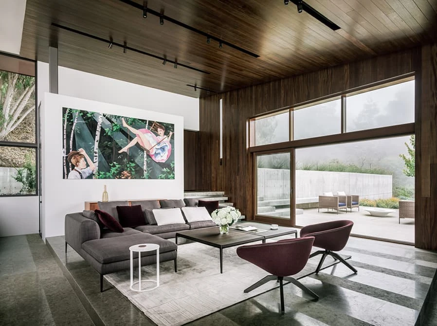 Inside Fall House