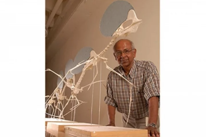 Texas Tech University paleontologist Sankar ChaterjeeImage: Texas Tech University (http://today.ttu.edu/)