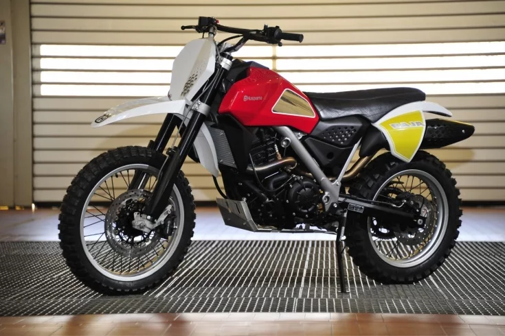 Husqvarna's Concept Baja harkens back the company's 70s heyday