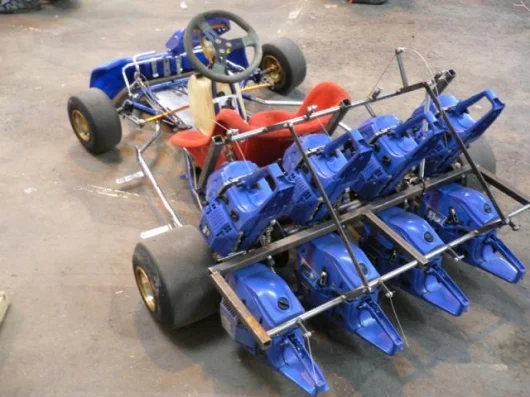 Power Tool Drag Racing: the Chainsaw Dragster
