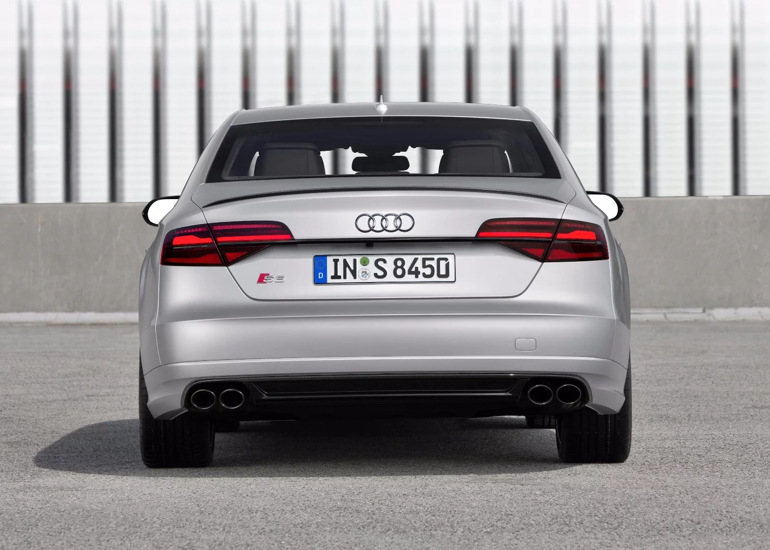 The new Audi S8 plus is claimed to be the "highest powered sport sedan in the premium segment