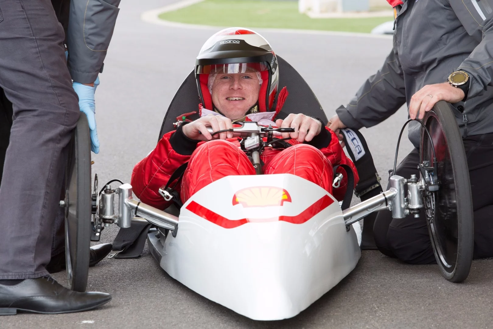 The car is used by Shell as a good example of the cars that are entered into the Eco-marathon