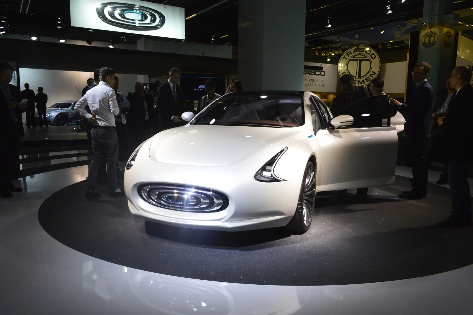 The Thunder Power Sedan is a rear-drive, all electric luxury car out of Taiwan