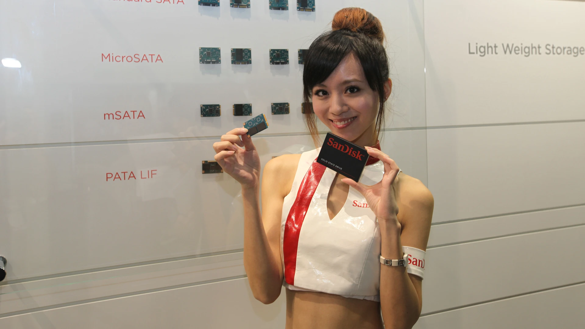 On show at Computex, SanDisk's new SSD modules
