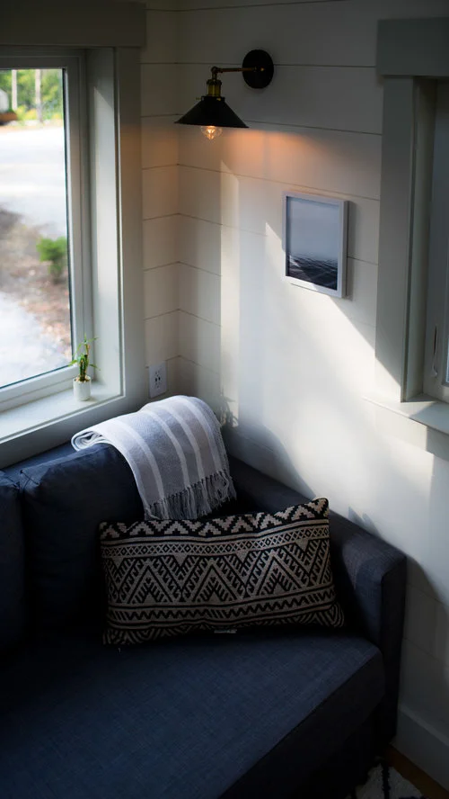 Interior of the Legacy tiny house