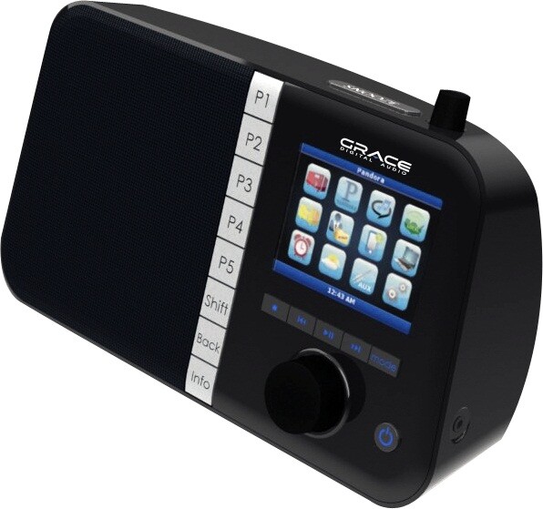 The award-winning Mondo bedside Internet radio with alarm clock functionality