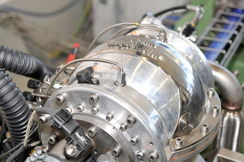 Kugel motor prototype under testing