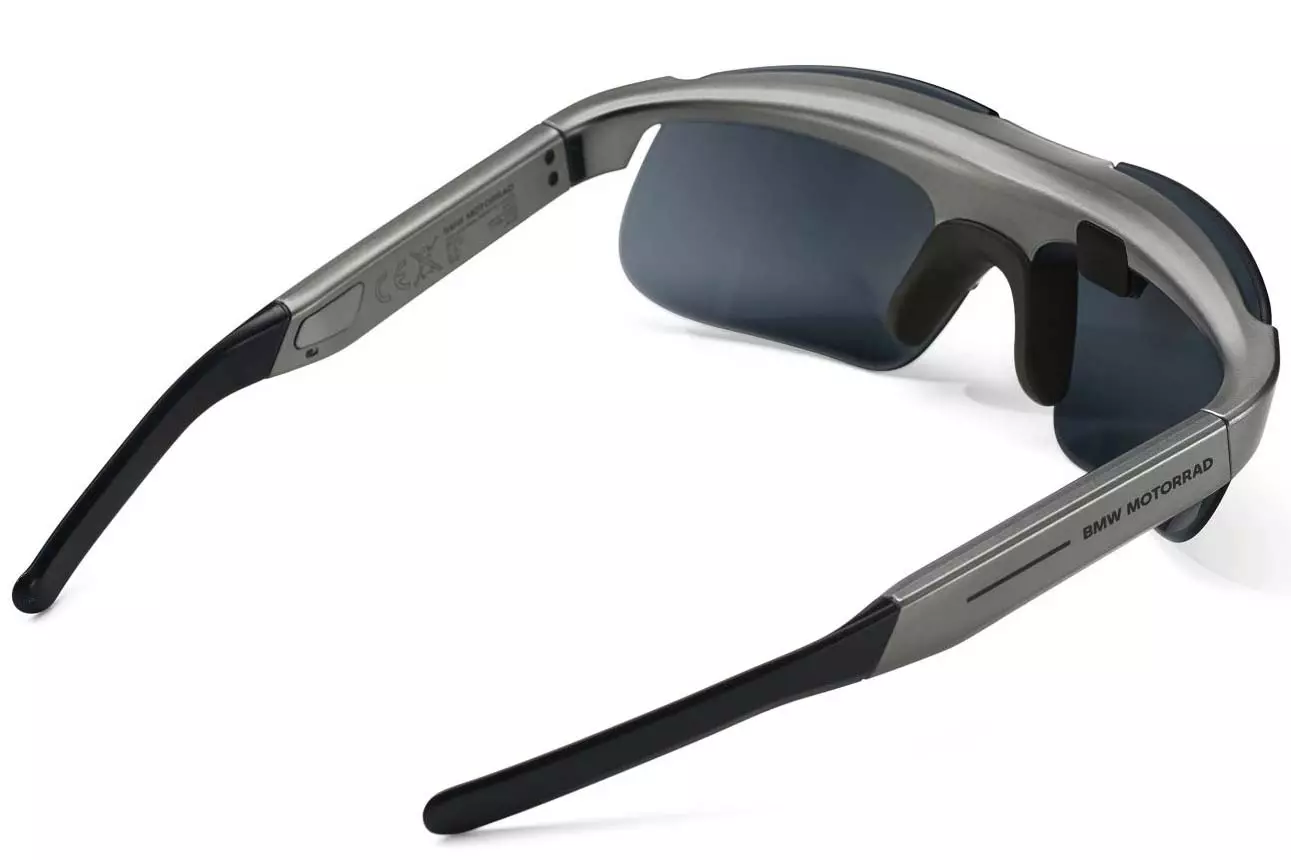 The ConnectedRide Smartglasses are not exactly without some bulk, but they have been designed to be comfortably worn under a helmet for long hours.