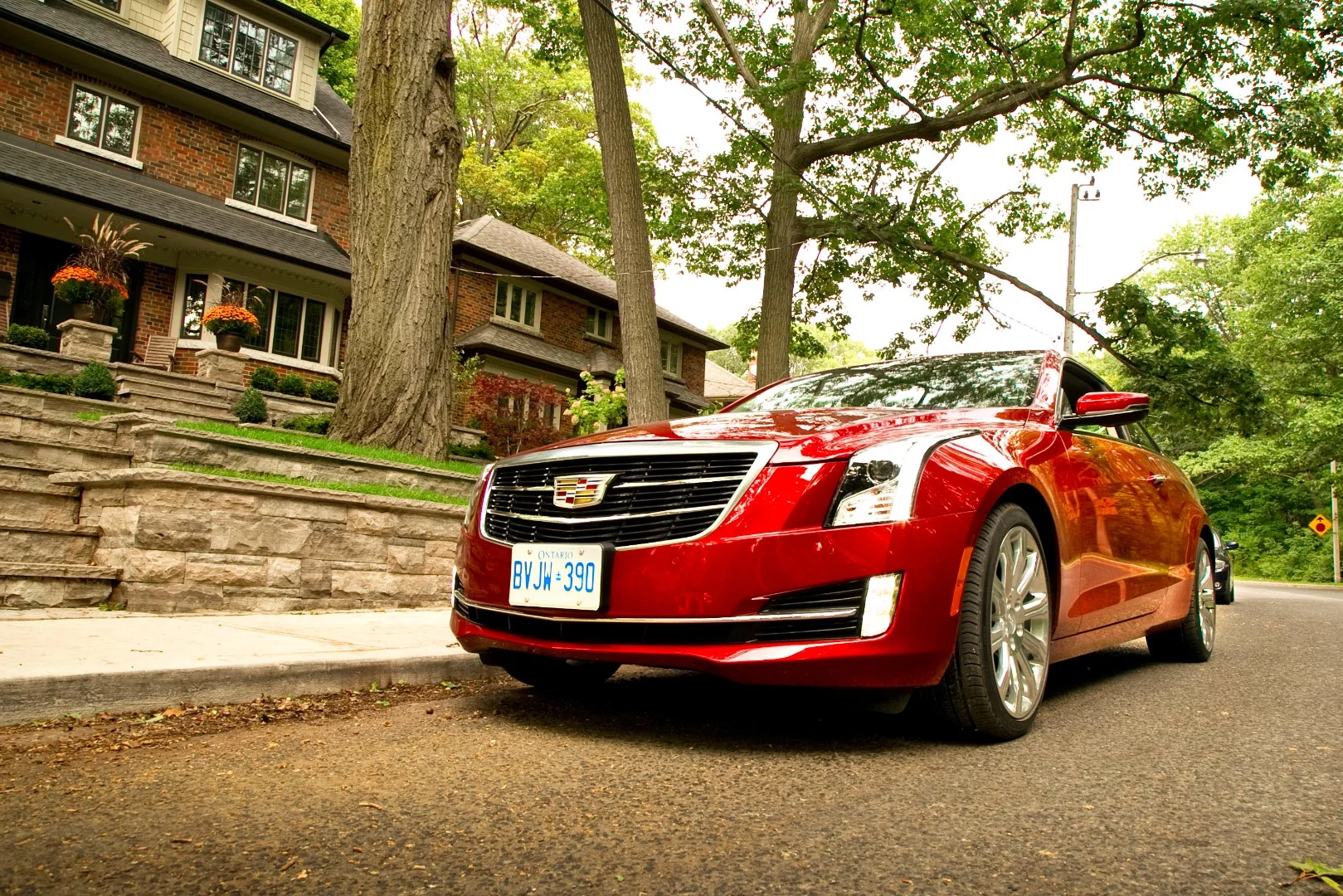 The all-wheel drive ATS achieves 272 hp at 5500 rpm and 295 lb.ft. of torque at 3000-4600 rpm