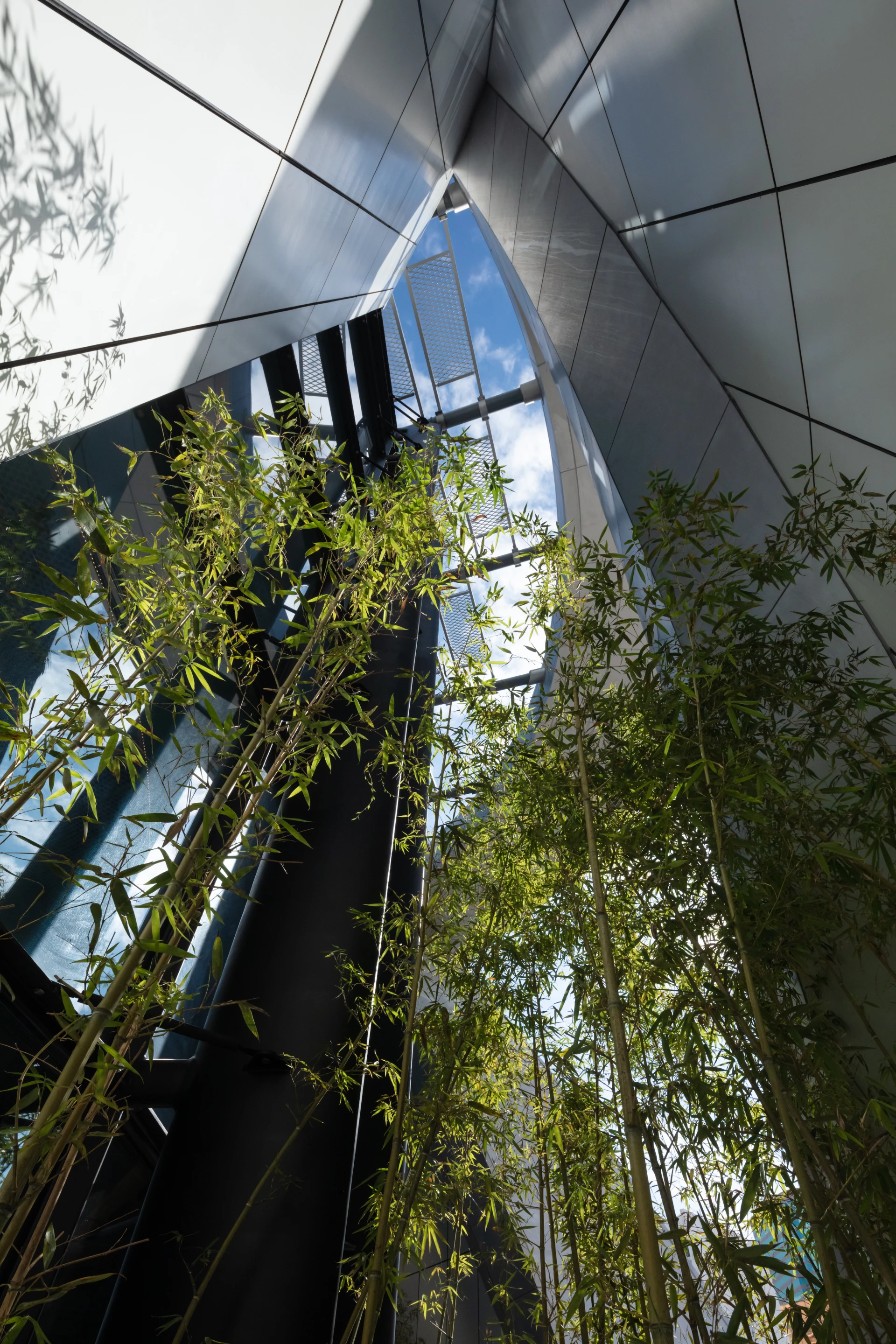 The Xiqu Centre's Grand Theatre is flanked by two sky gardens offering visitors choice views of Victoria Harbour