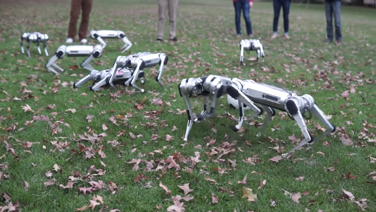 The 9-kg Mini Cheetah was unveiled earlier in the year