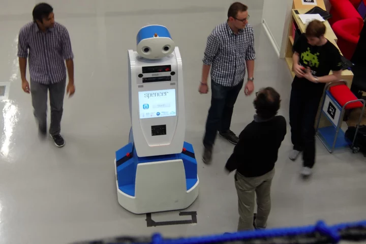 Spencer is designed to guide travellers through airports
