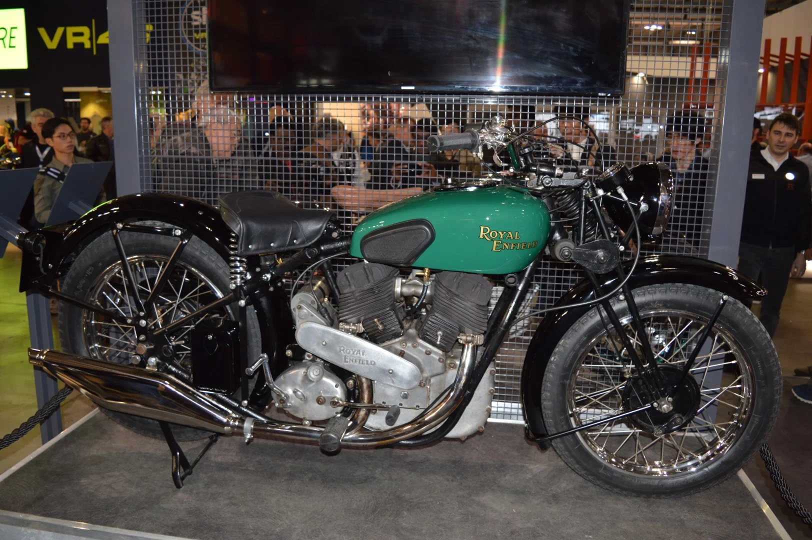 This 1937 Royal Enfield KX 1140 V-twin is the apparent inspiration for the modern KX Concept