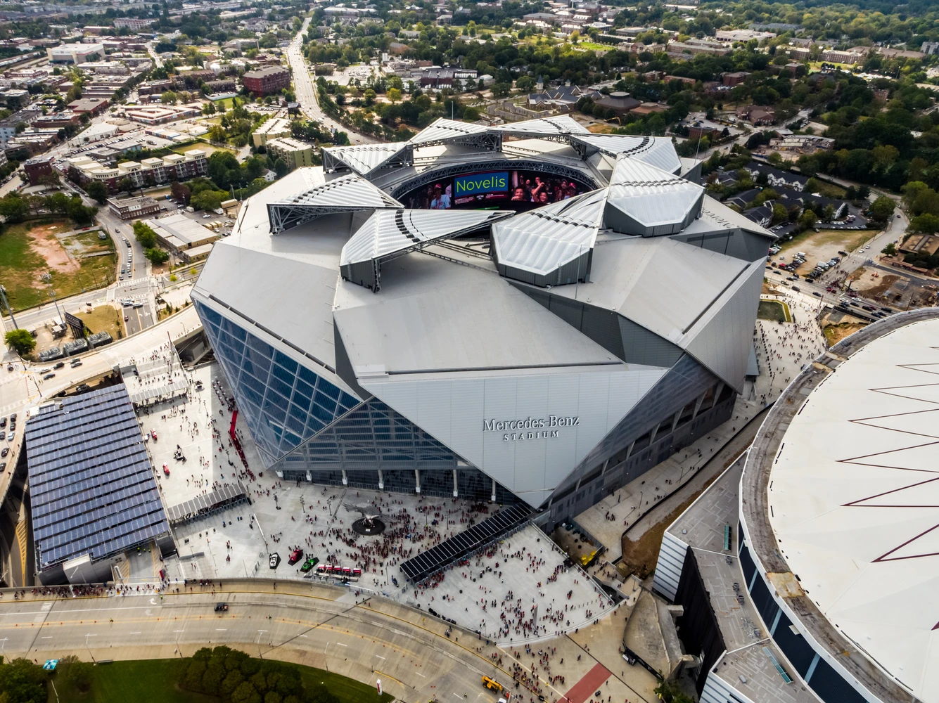 Mercedes-Benz Stadium, in the Sport - Completed Buildings category