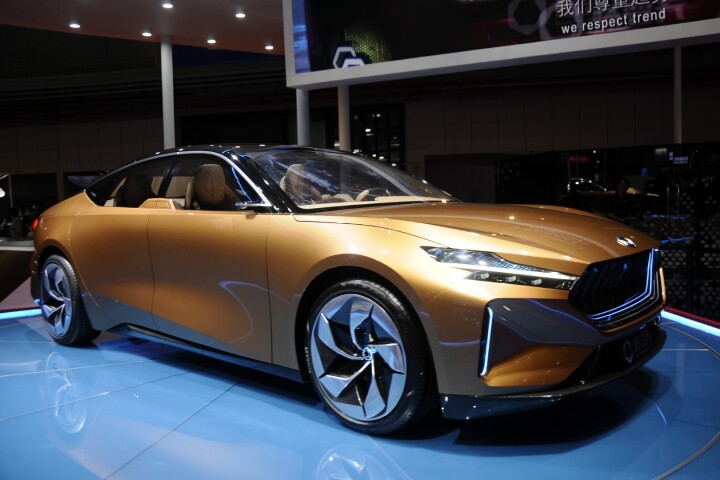 Designed by Pininfarina, Grove's first concept heralds a range of Hydrogen-powered cars