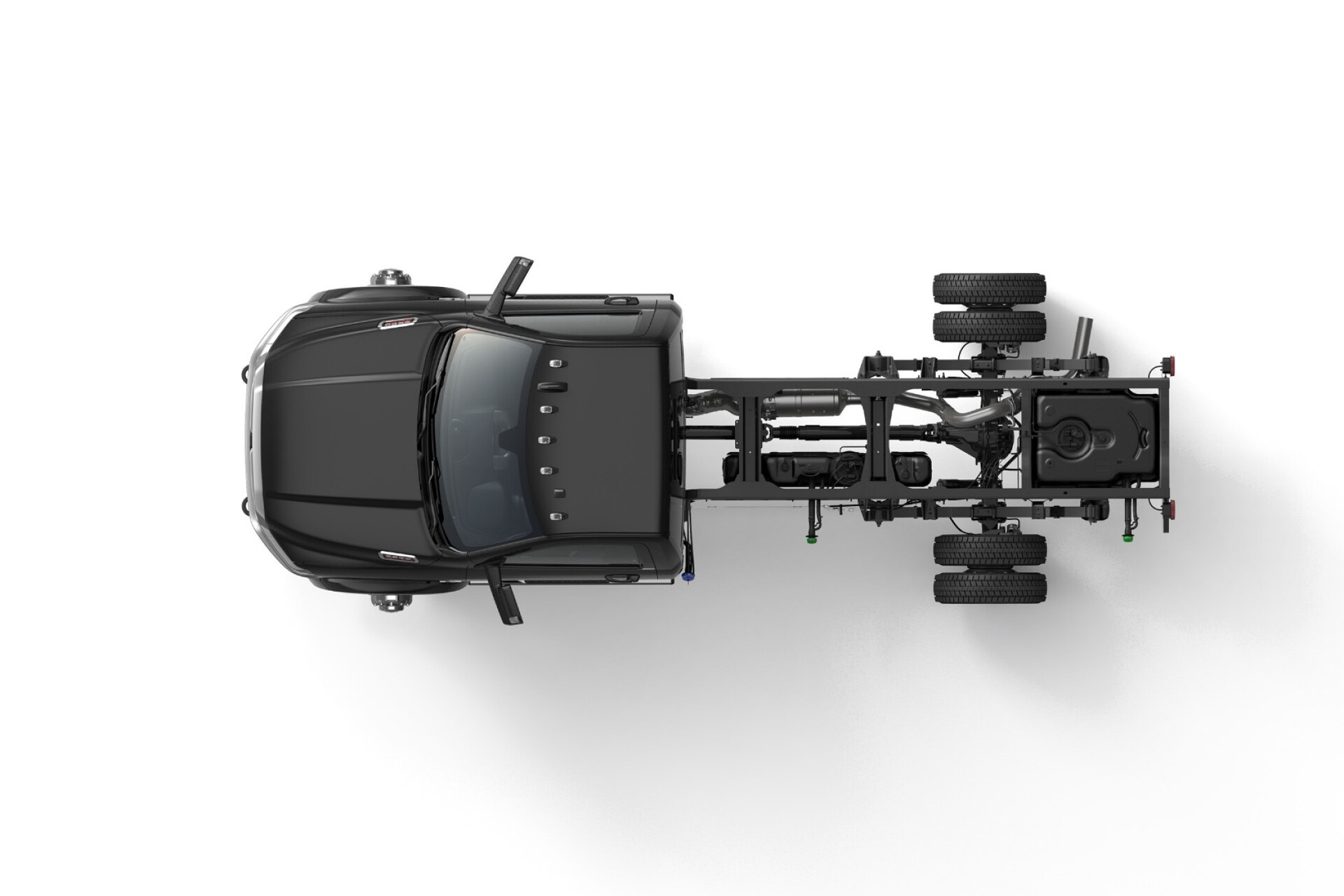 It's all about the chassis A closer look at Ram's heavyduty work trucks