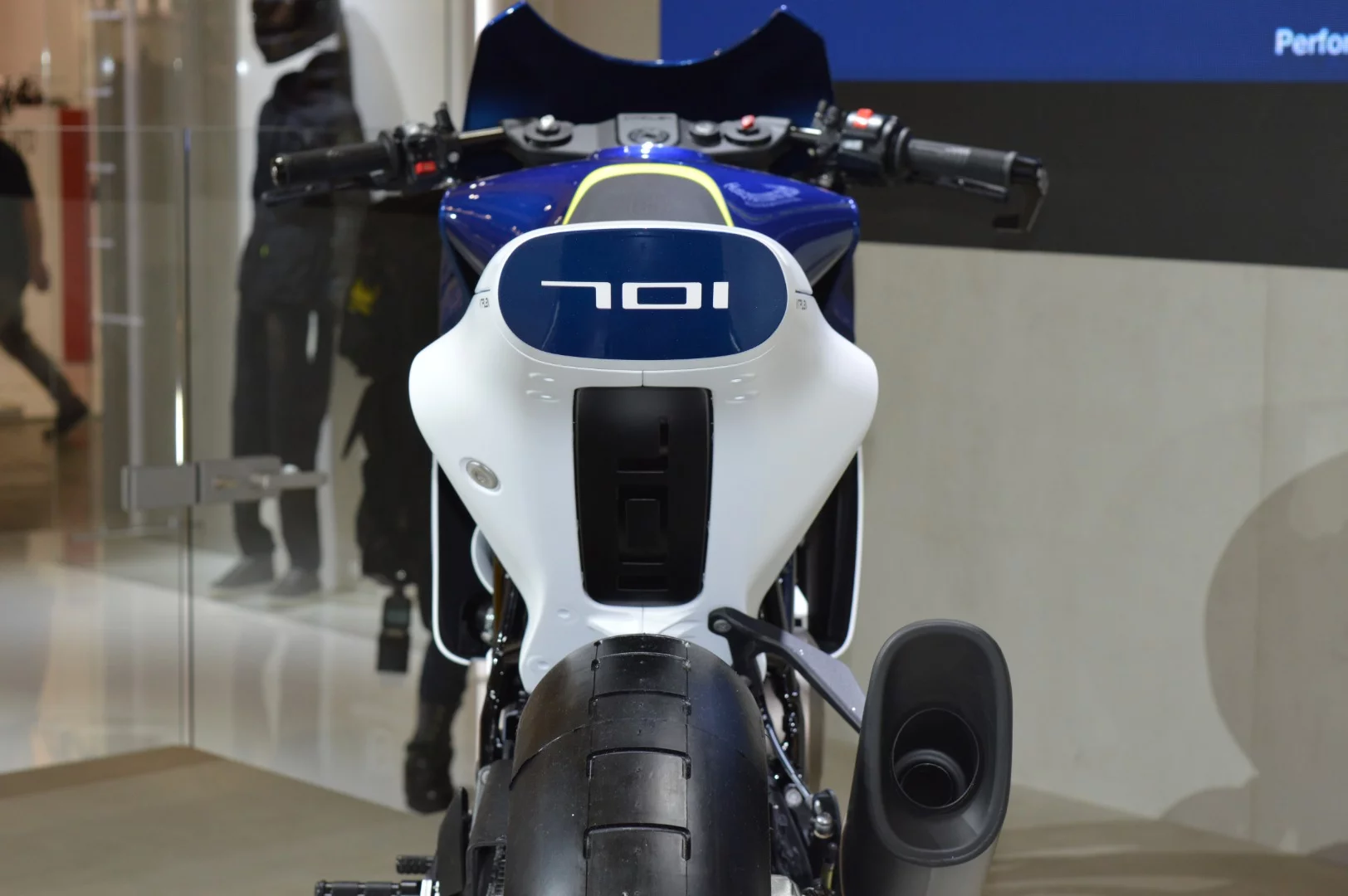 As much as the front part of the Husqvarna Aero concept can be a bit controversial as a design, the tail unit is simply amazing