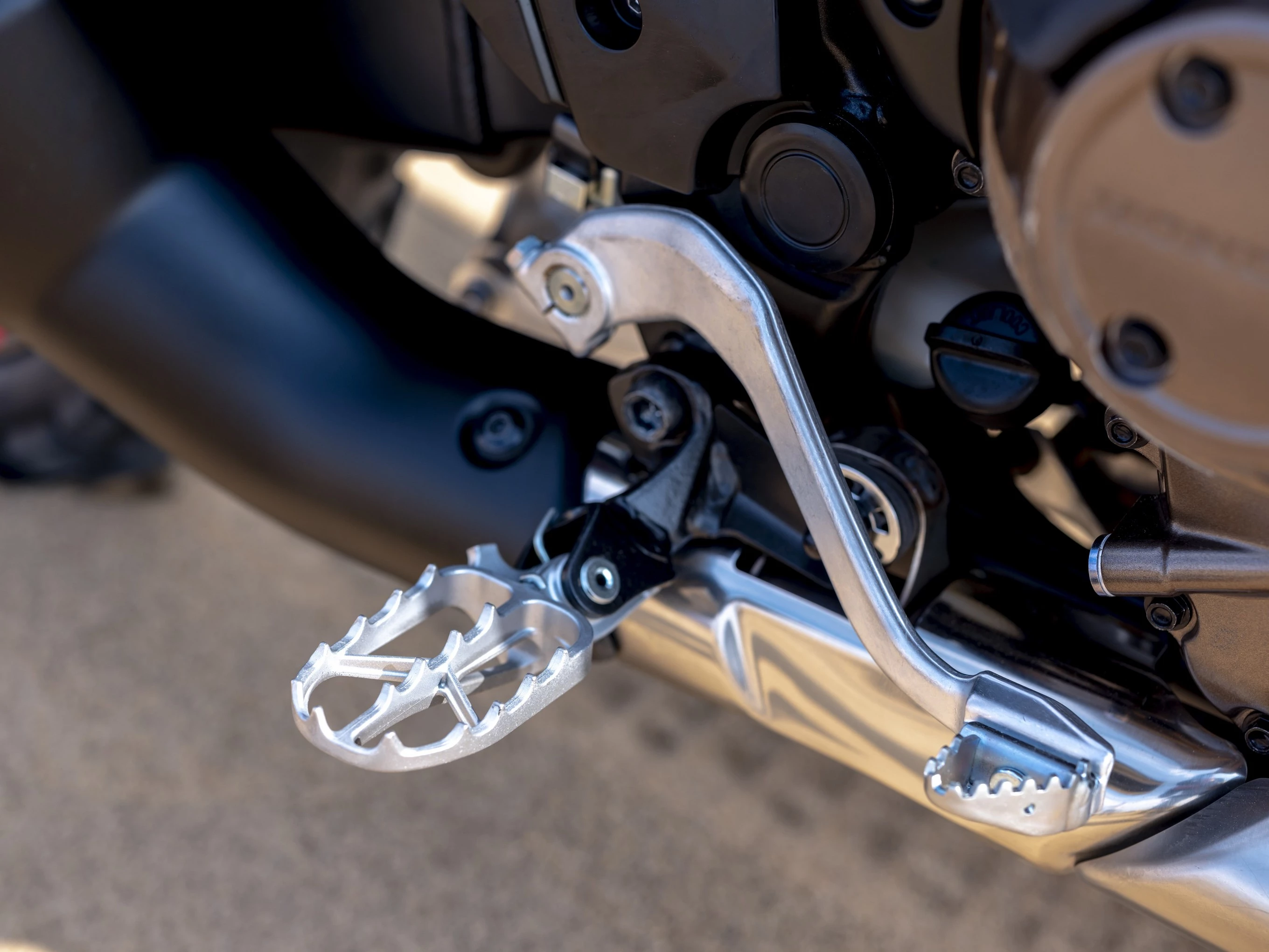 Detail of the 2020 Honda CRF1100L Africa Twin
