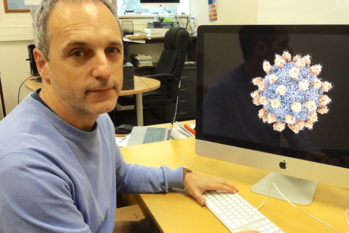 Professor Mihnea Bostina from the University of Otago was part of a research team imaging the Seneca Valley Virus