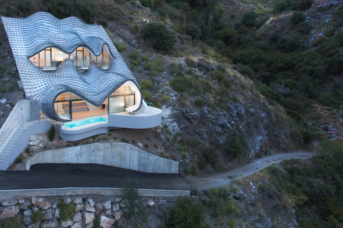 The home was constructed in 2015