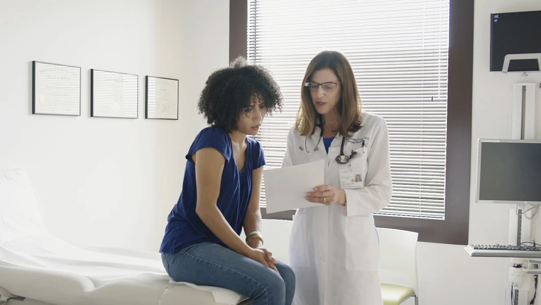 Glass is being used by doctors to connect them with a scribe that can monitor consultations and input data, saving time for the doctor