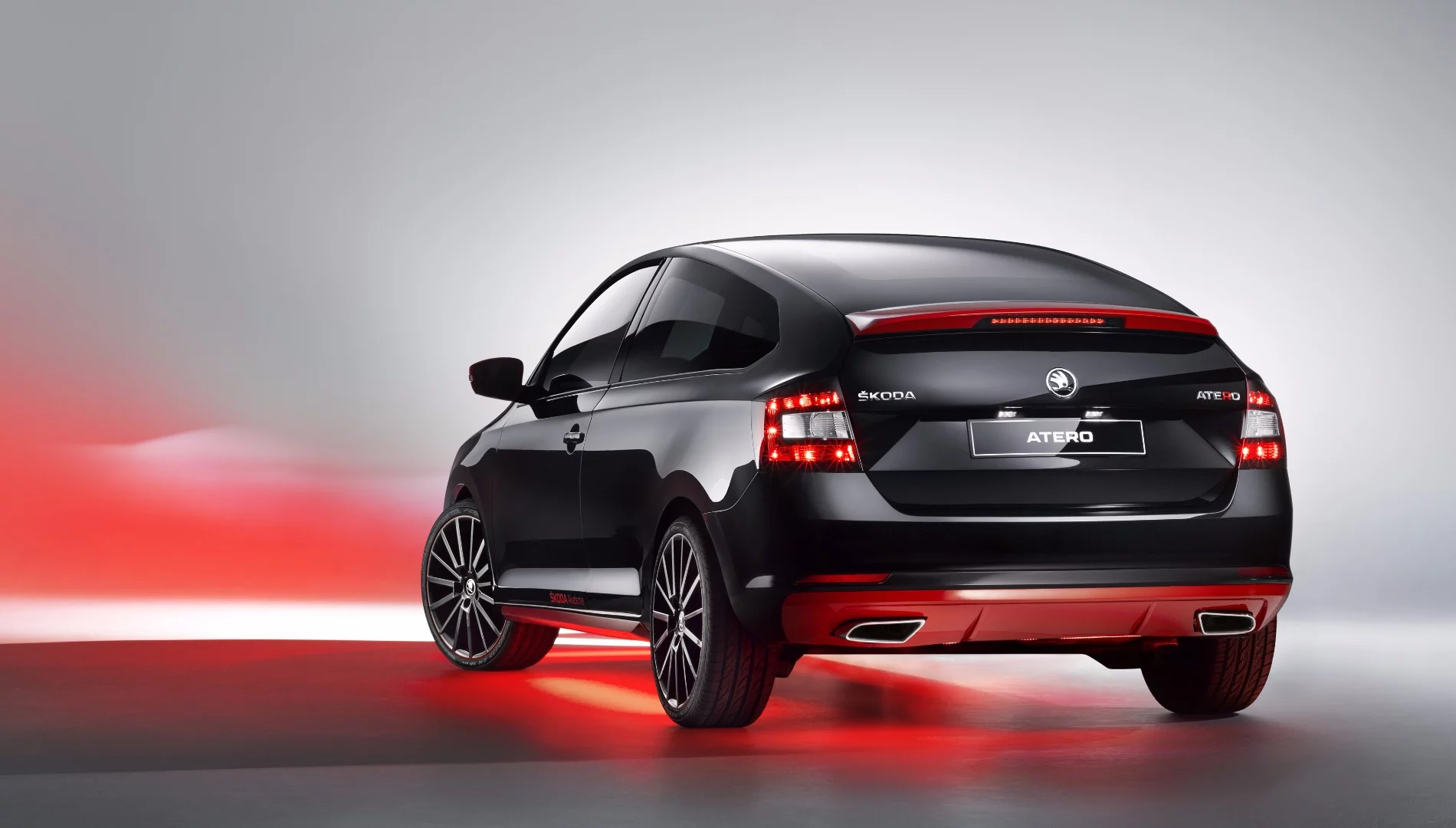 There's just a hint of Honda CR-Z in the car's rear end