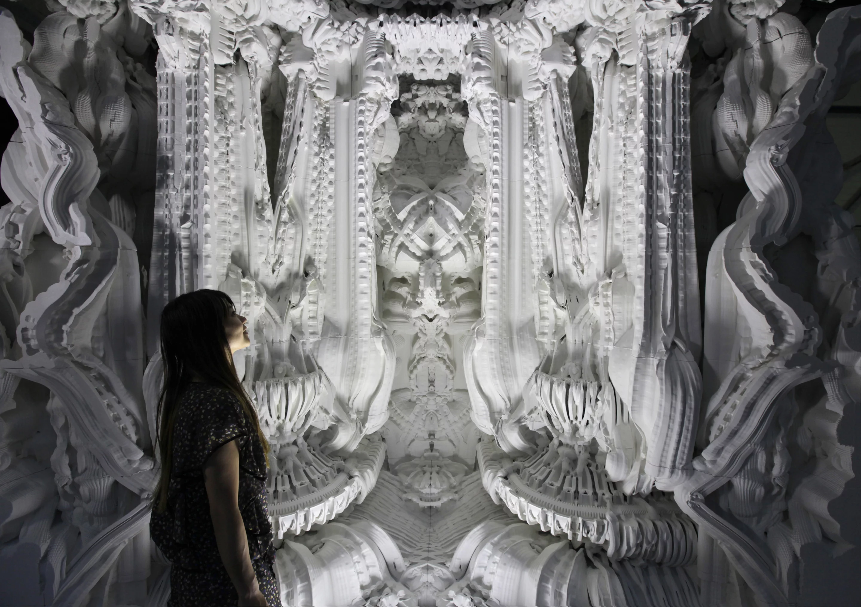 The interior of Digital Grotesque's grotto is a sight to behold (Photo: Michael Hansmeyer/Benjamin Dillenburger)