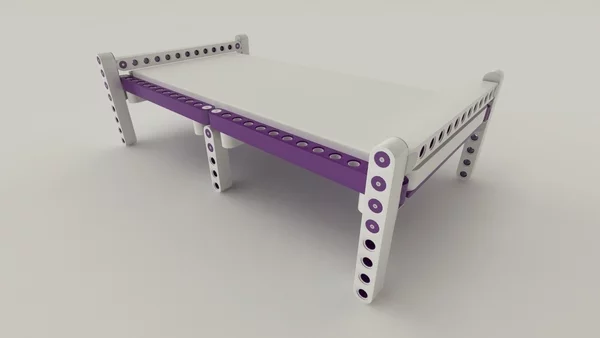 Olla makes it possible to build a whole range of furniture, including beds