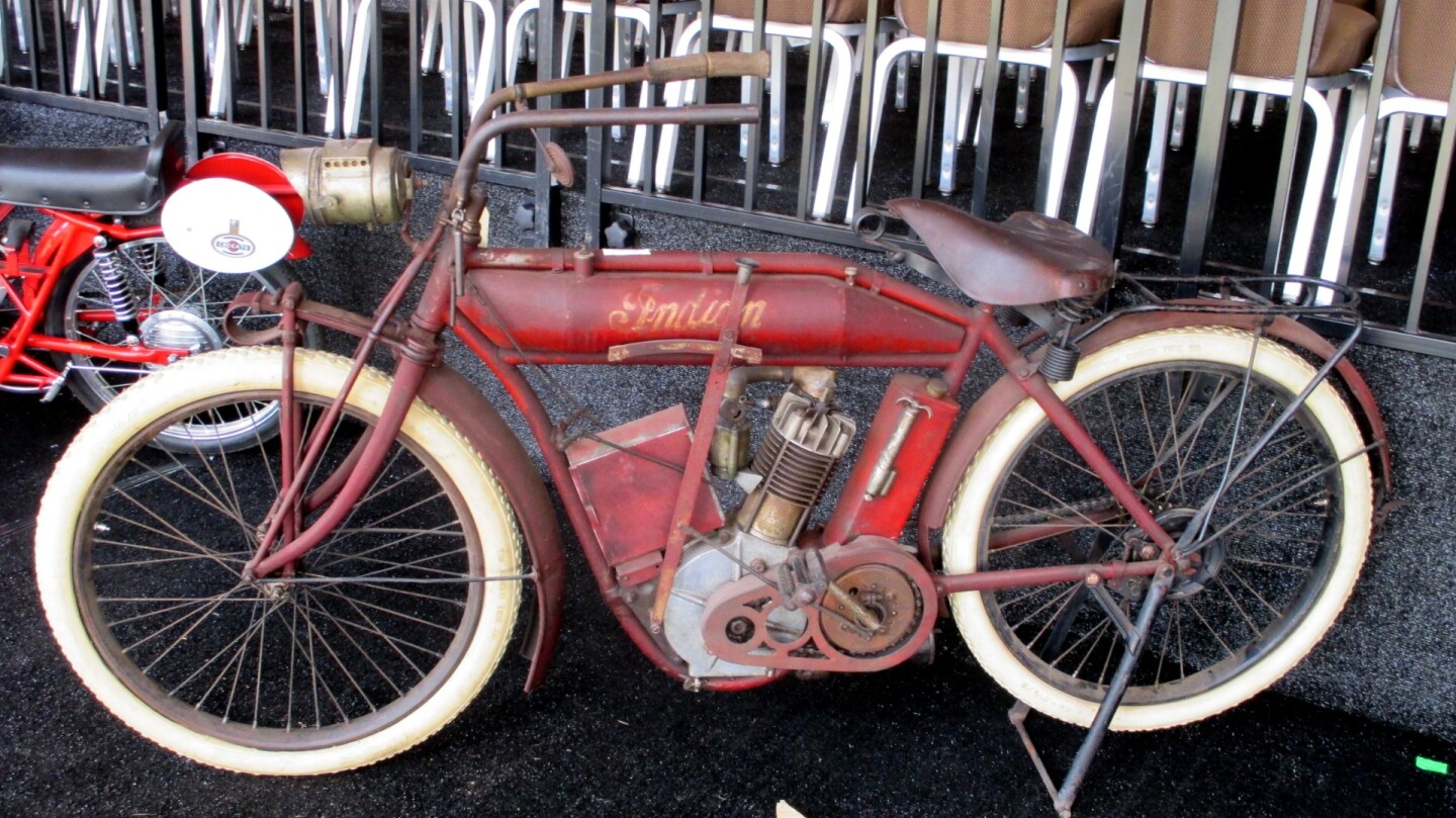 1911 Indian Single | Price: $49,500 | Estimate: $55,000 - $65,000 | Auctioneer: Mecum | Lot F169 | Auction Description