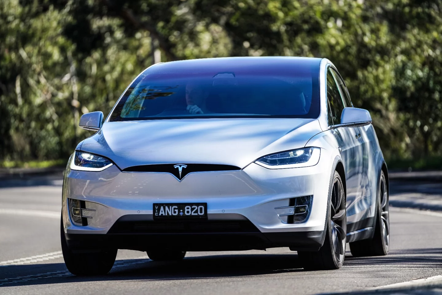 The Model X is quick in a straight line, but it isn't a corner-carving monster