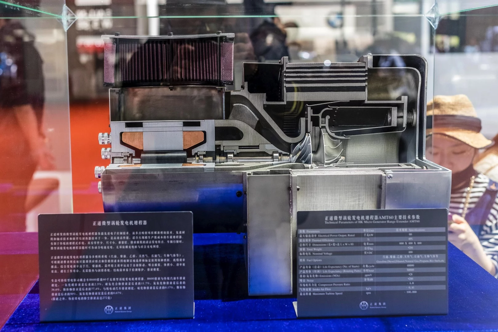 HKG micro-turbine generator