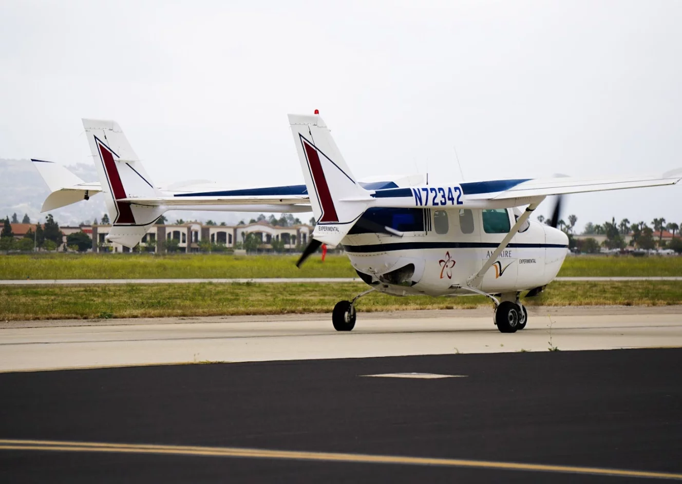 The Ampaire 337 plane is based on the six-seat Cessna 337 Skymaster