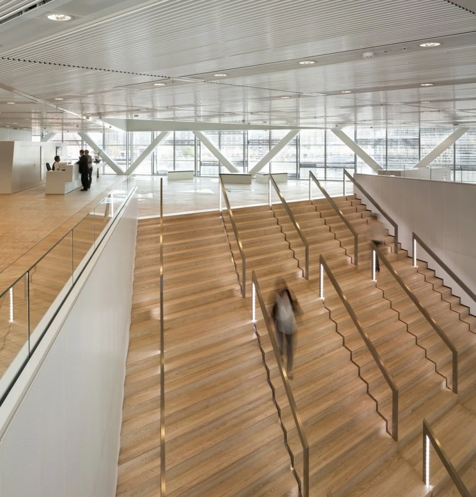Offices category winner: The Crystal, Nykredit Group, Copenhagen, Denmark - interior view (Photo: Adam Mørk)