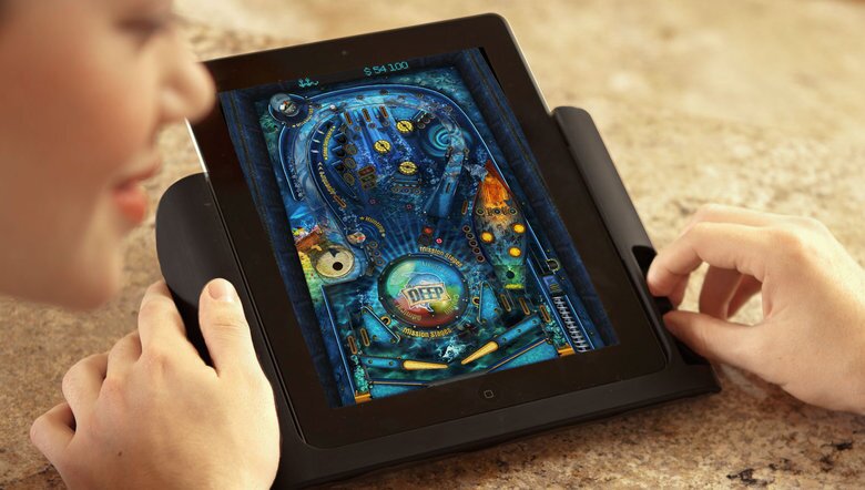 The Duo Pinball peripheral adds a physical plunger and dual flippers to the game