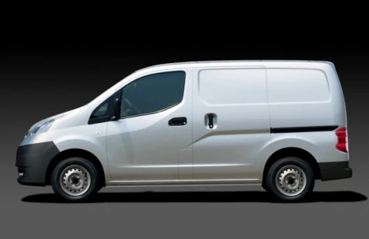 The production Nissan NV200