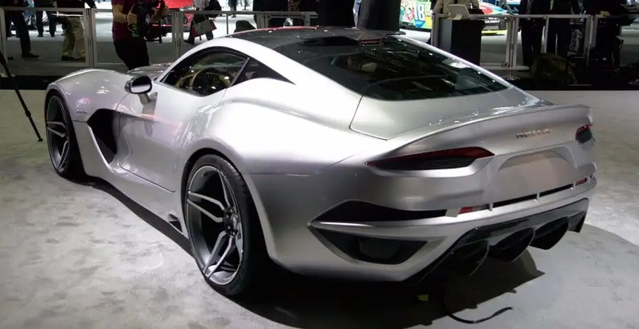 Force 1 at the 2016 North American International Auto Show
