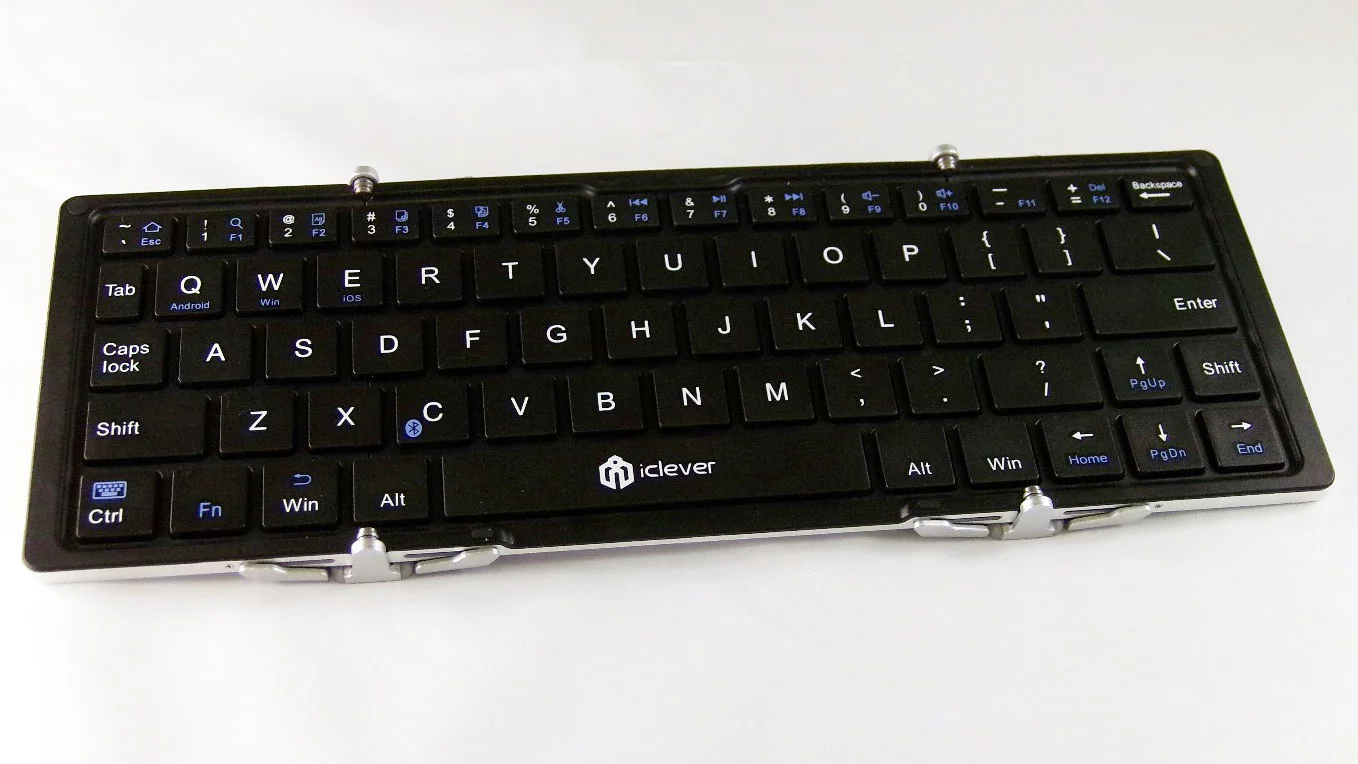 The iClever IC-BK 03 keyboard is intended for typing on the go
