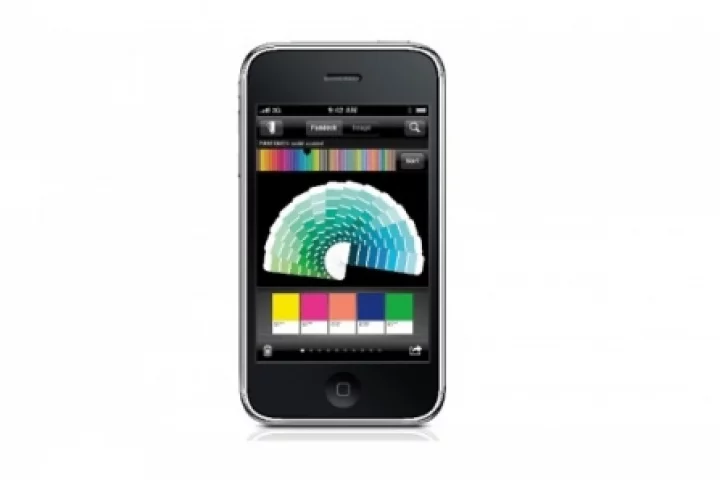 myPANTONE App keeps designers in reach of all Pantone Palettes via their iPhone or iPod Touch (Photo: Business Wire)