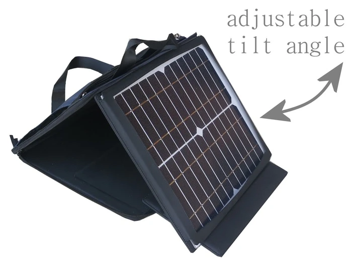 SunVolt has a tilt mechanism to ensure as much sunlight as possible is captured