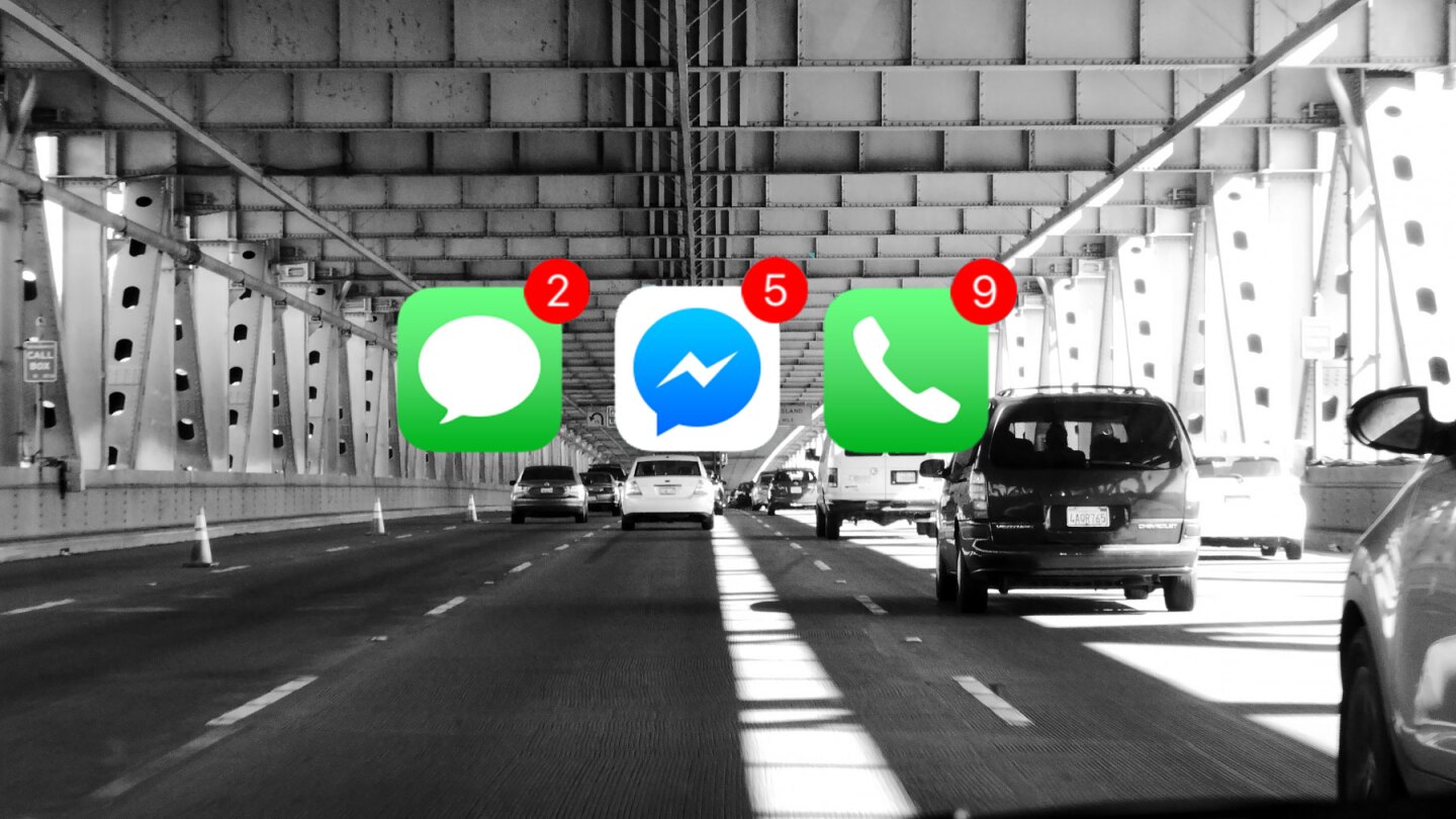 Distracted driving is a widespread problem associated with smartphone use