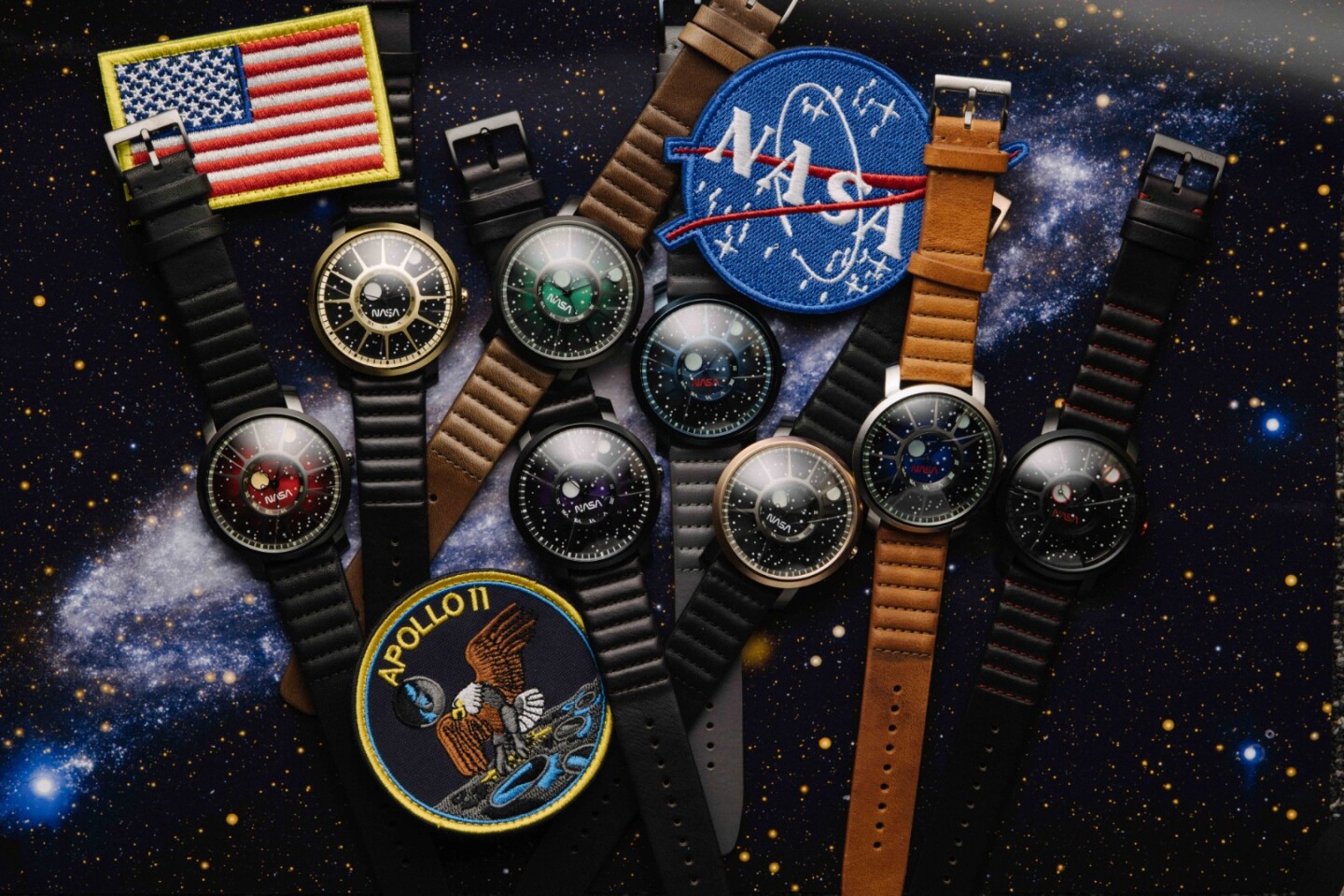 A selection of the 13 models in the Trappist-1 NASA Edition range