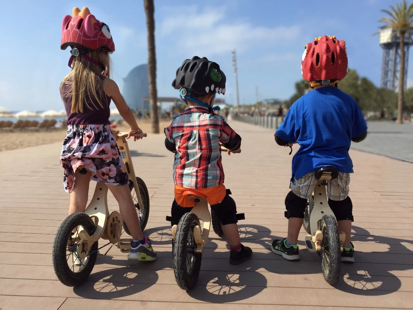 The Leg and Go bike is designed to ride as three styles of balance bike, a pedal bike and more
