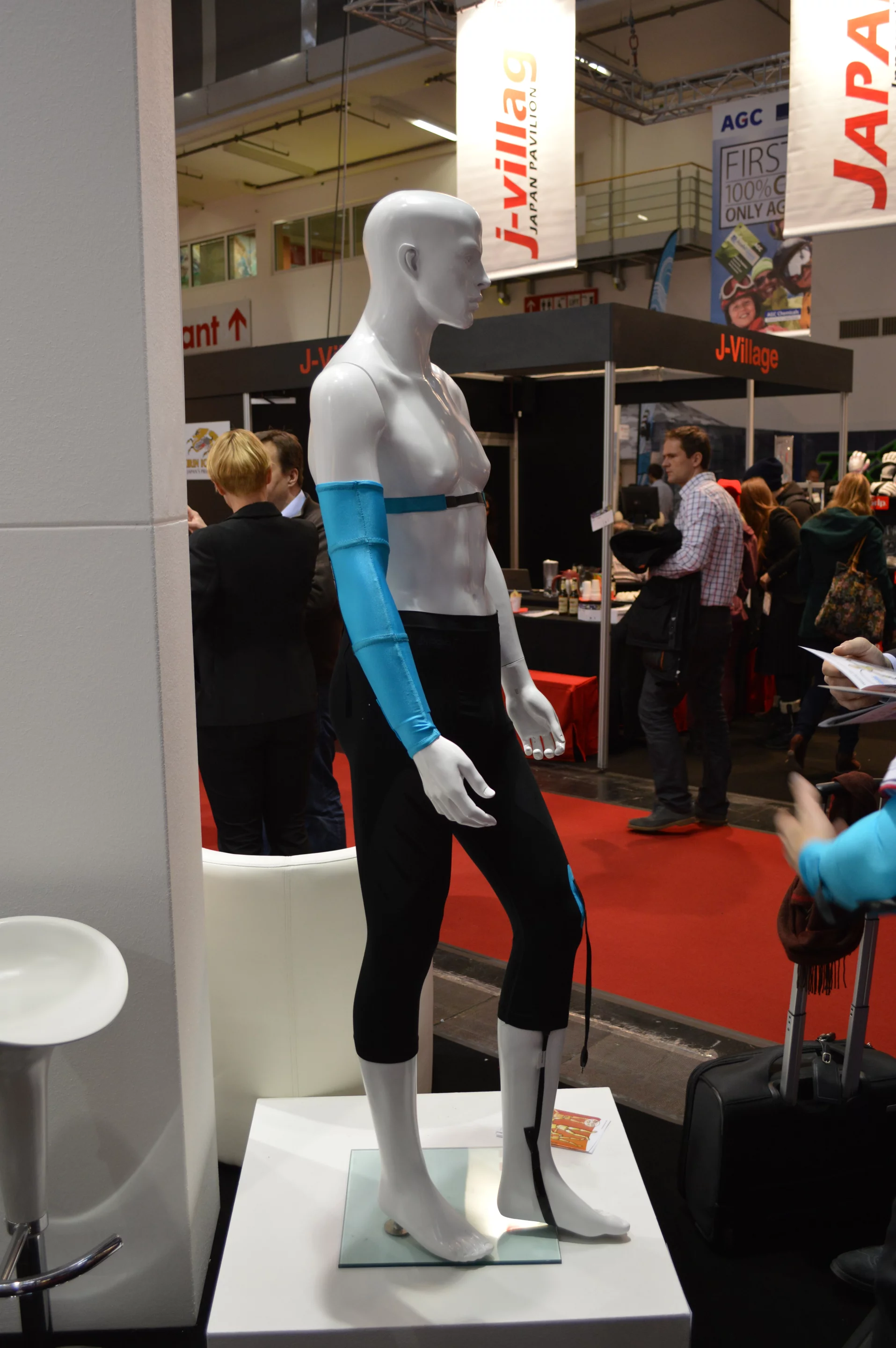 The golf sensor prototype at ISPO