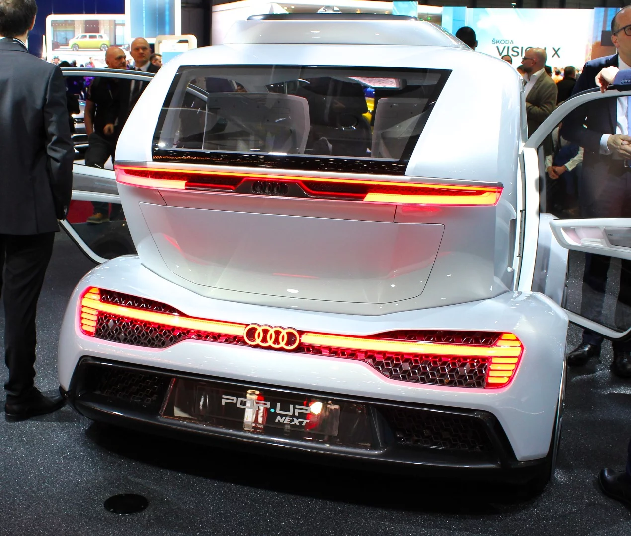 Pop.Up Next concept at the 2018 Geneva Motor Show